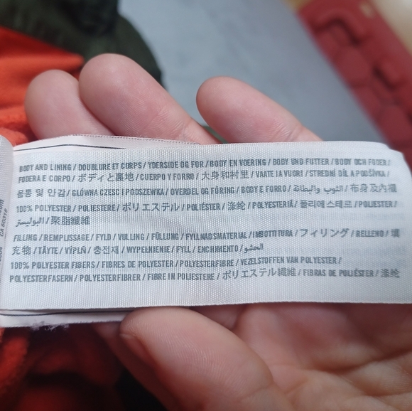 Hollister Girls Youth Large Green Hooded Winter Jacket Fleece Lined Zip Up Coat - Picture 11 of 13